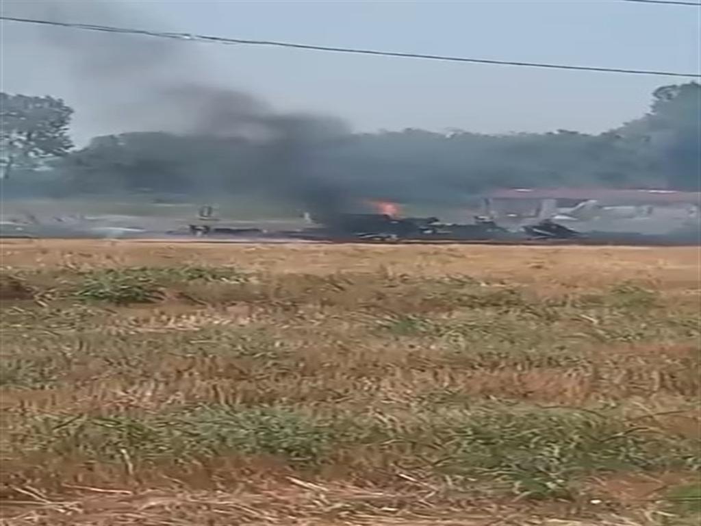 Yalovada kaza kırıma uğrayan F-16 ile ilgili yeni görüntüler ortaya çıktı