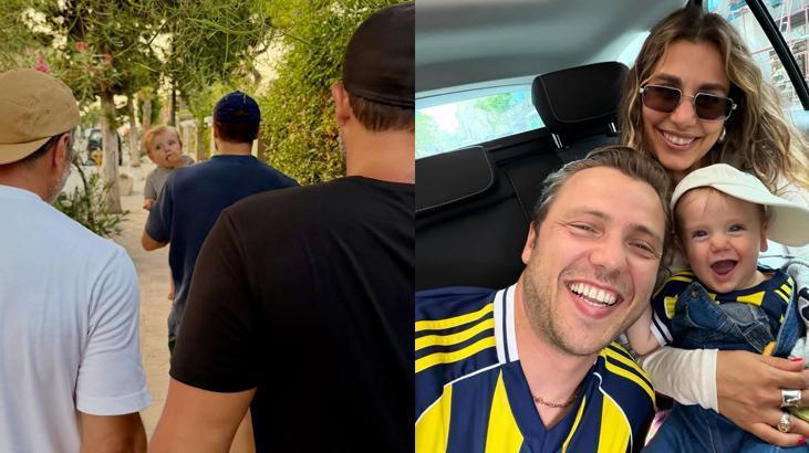 Tolga Sarıtaştan mutlu aile pozu İşte oğlu Alinin son hali