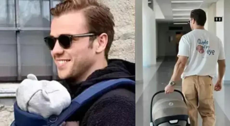 Tolga Sarıtaştan mutlu aile pozu İşte oğlu Alinin son hali