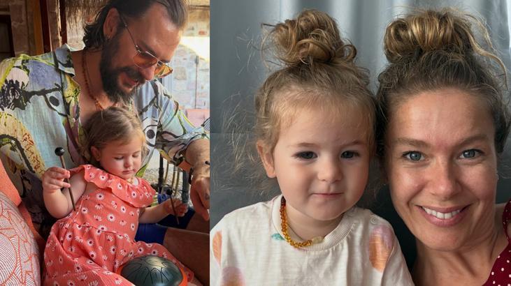 Lunanın keyfi yerinde Burcu Biricik ve kızından yeni paylaşım