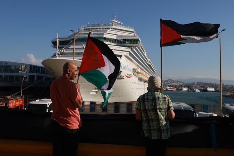 Yunanistanda İsrailli turistlere Gazze protestosu