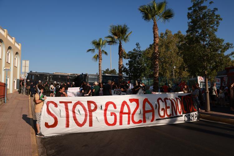 Yunanistanda İsrailli turistlere Gazze protestosu