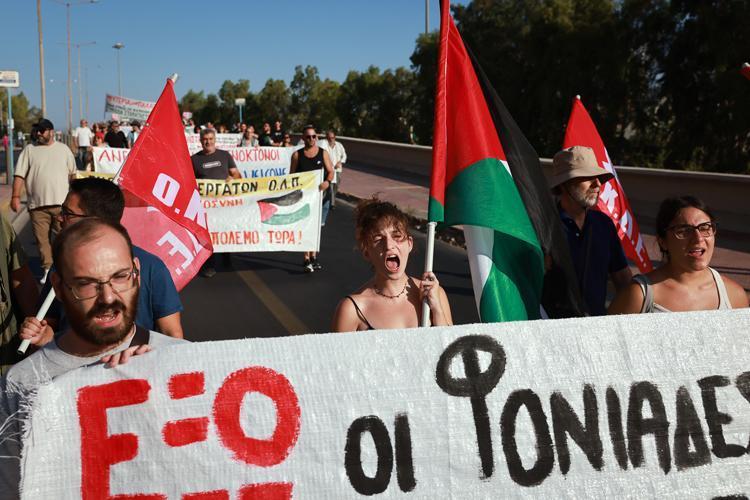 Yunanistanda İsrailli turistlere Gazze protestosu