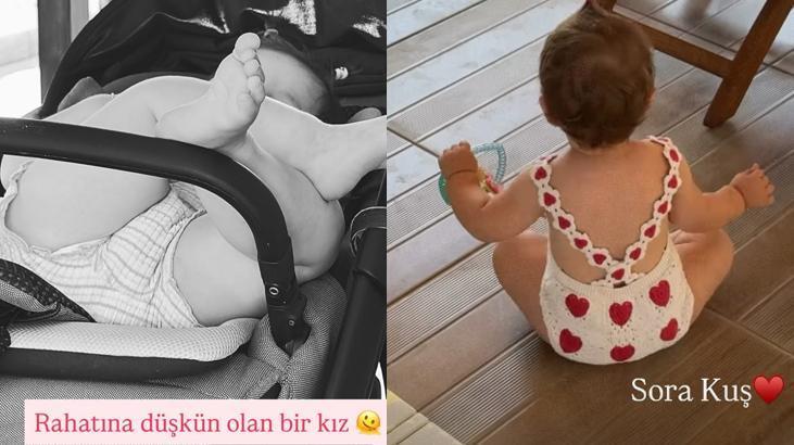 İrem Helvacıoğlu paylaştı İşte sevimli kızı Soranın son hali