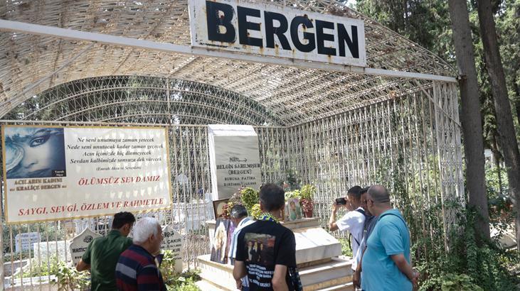 Sevenleri onu unutmadı Bergen, mezarı başında anıldı