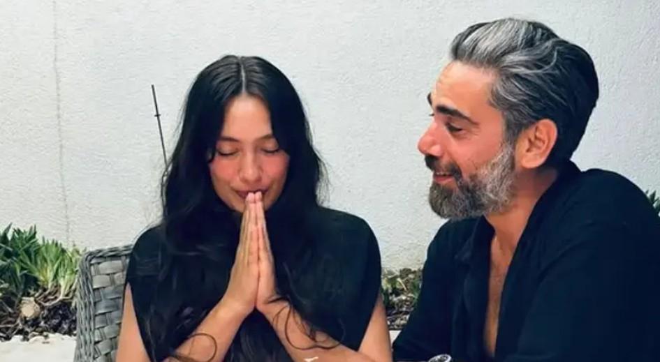 Neslihan Atagül ve sevimli Azizden yeni kare Canım oğlum