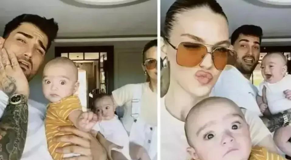 Yasemin Şefkatliden esprili paylaşım Mahallenin delikanlılarıyla sohbete oturduk