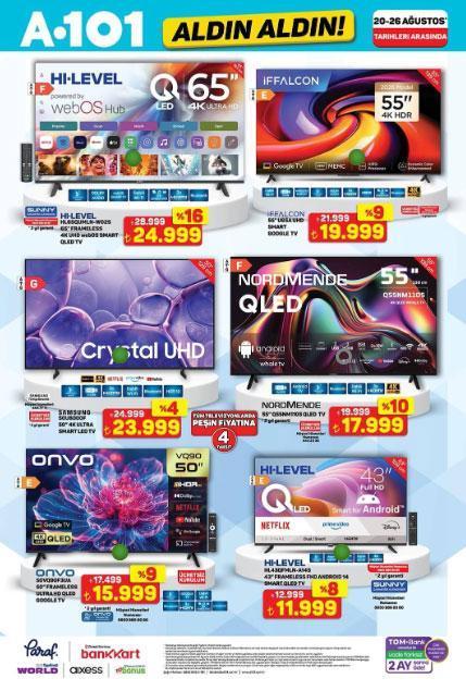 A101 AKTÜEL KATALOG 20 AĞUSTOS 2026 PERŞEMBE