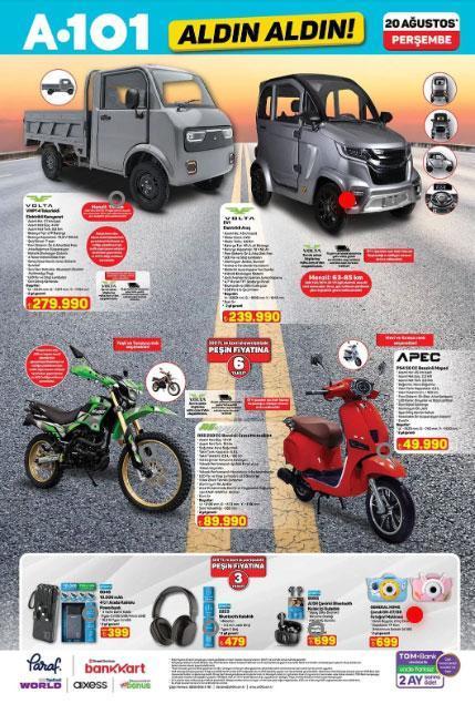 GÜNCEL A101 AKTÜEL KATALOG YENİ ÜRÜNLER: 20 Ağustosta satışta A101de bu hafta hangi ürünler indirime girecek A101 yeni katalog