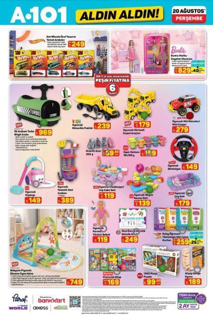 GÜNCEL A101 AKTÜEL KATALOG YENİ ÜRÜNLER: 20 Ağustosta satışta A101de bu hafta hangi ürünler indirime girecek A101 yeni katalog