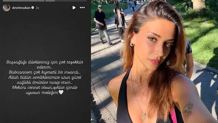 Acı haberi kamera karşısında almıştı Devrim Özkandan yürek burkan paylaşım