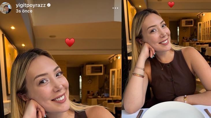 Survivor Yiğit Poyraz aşka geldi Sevgilisi Yasmin Erbili kalp emojisiyle paylaştı