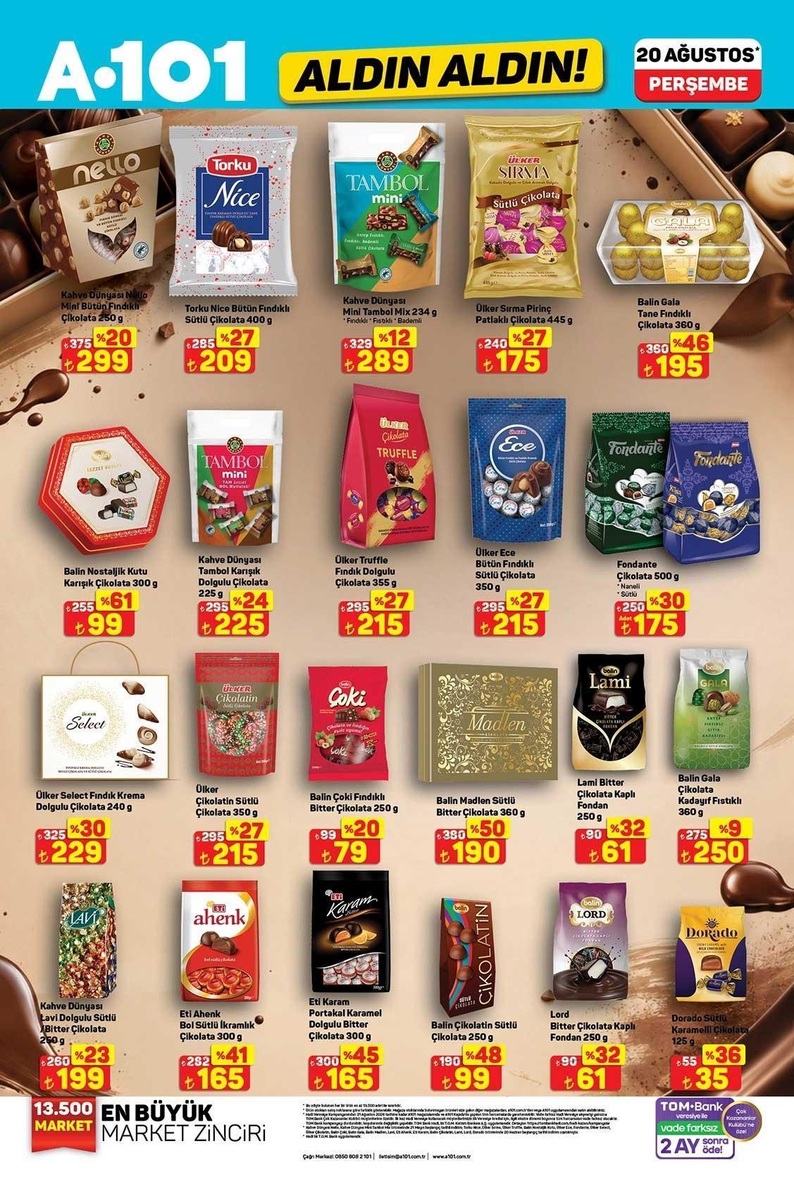 A101 ALDIN ALDIN 20 AĞUSTOS PERŞEMBE AKTÜEL KATALOĞU