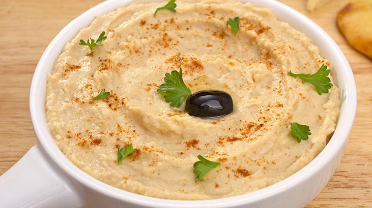 2- Humuslu fasulye salatası dürüm