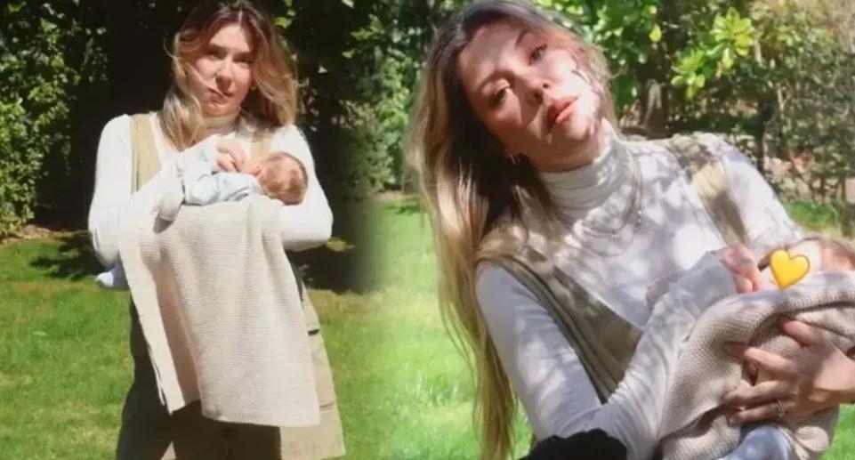 İsminin anlamı merak konusu olmuştu Ege Kökenli ve kızından yeni kareler