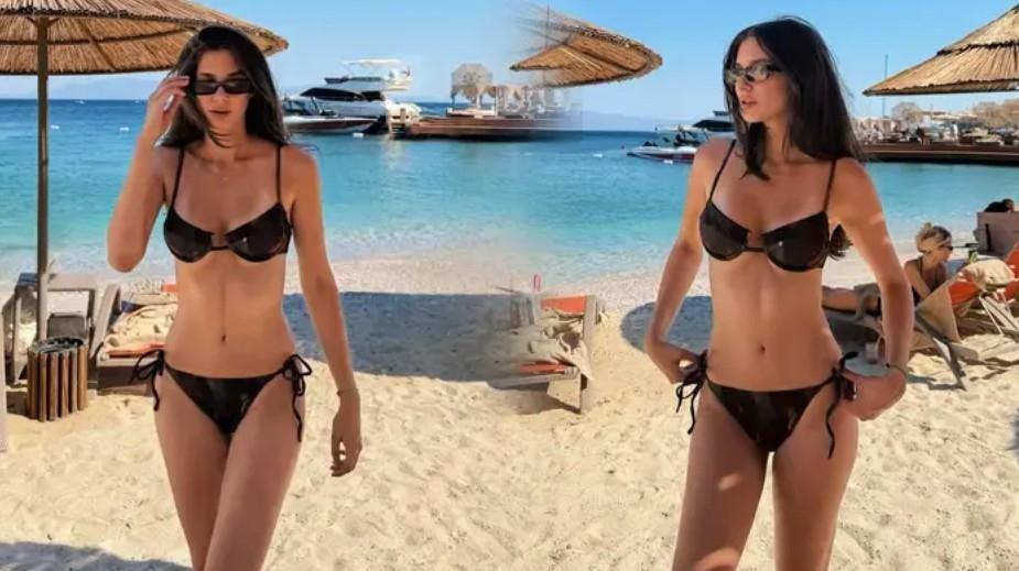 Mankenlere taş çıkardı Deren Talunun Instagram pozlarına beğeni yağmuru