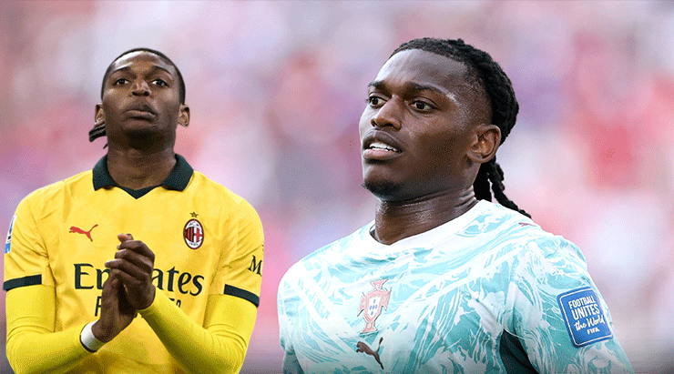 Galatasaray'a Rafael Leao'dan iyi haber geldi