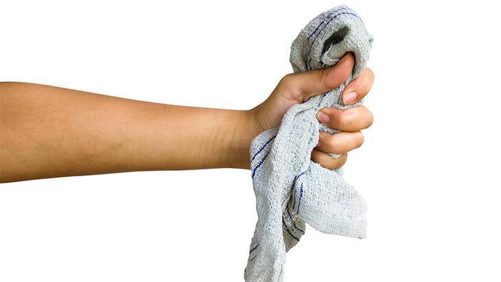 Grileşen havluları sakız gibi yapıyor Sirke ve karbonat anında çözüyor