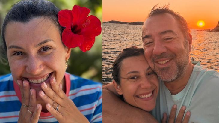 Urlada aşk tazelediler Ata Demirer ve sevgilisi Dilara Alemdardan romantik kareler