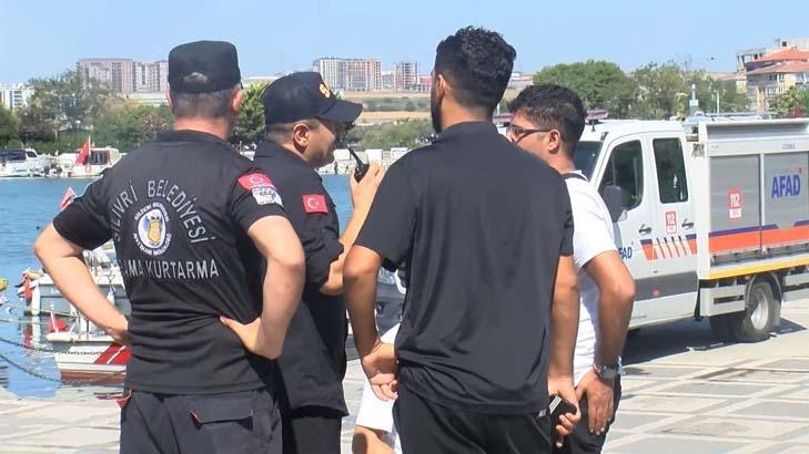 Silivri açıklarında iki gemi çarpıştı İşte bölgeden görüntüler...