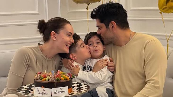 Kız kardeşinin düğününe katılmamıştı Burak Özçivit setten çıkar çıkmaz ailesinin yanına gitti