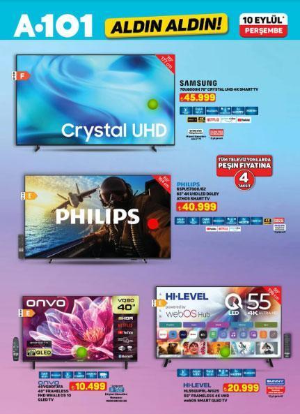 SATIŞTA 10-16 EYLÜL A101 AKTÜEL KATALOG TÜM ÜRÜNLER: A101 indirimli ürünler kataloğu yayımlandı İşte 10 Eylül itibariyle A101 Aldın Aldın kataloğu
