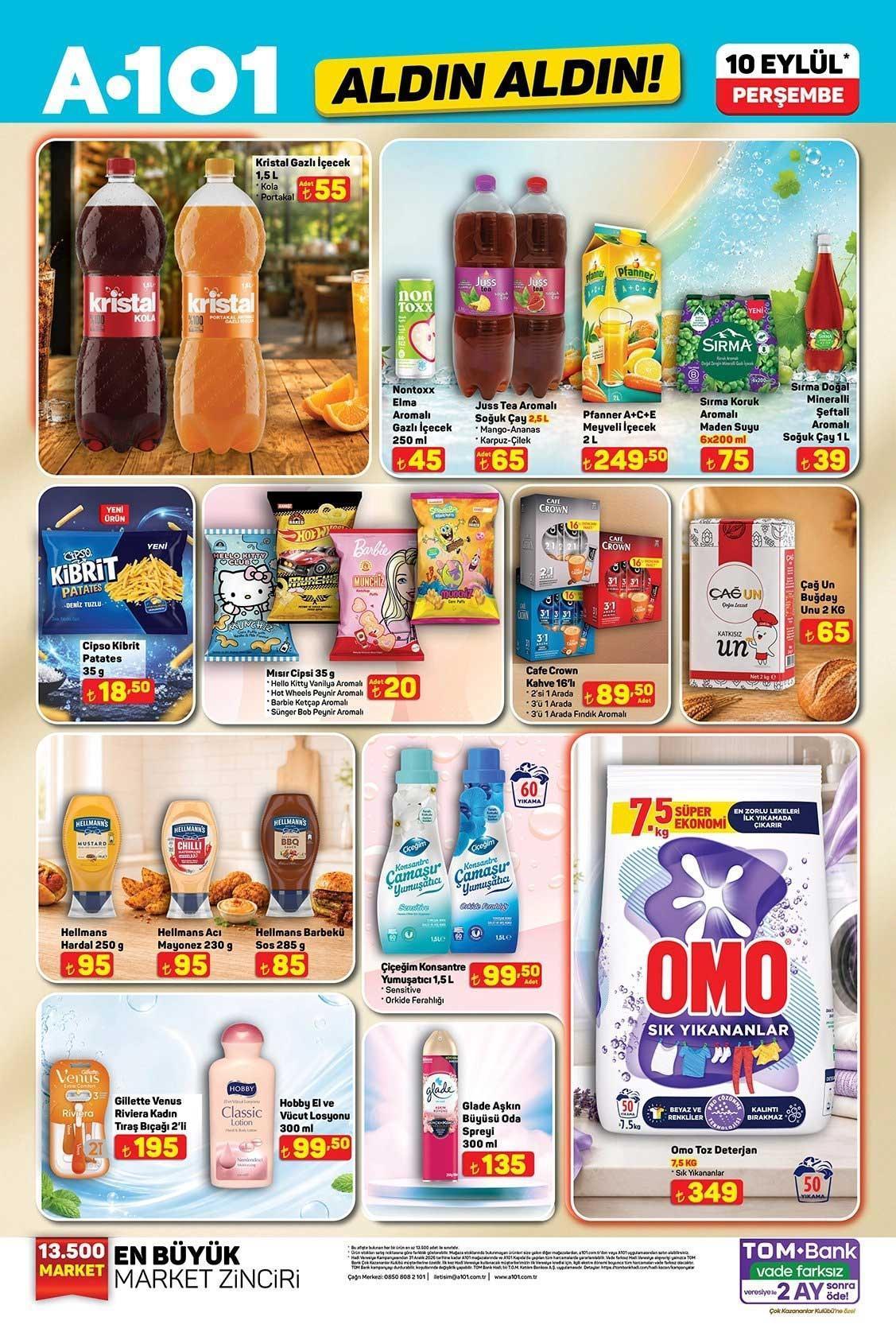 10 EYLÜL A101 ALDIN ALDIN AKTÜEL KATALOĞU