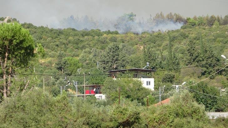 Adana ve Antalyadaki orman yangınlarından görüntüler