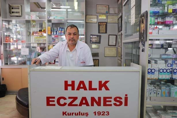 DEDEM, RUM ECZACININ KALDIĞI YERDEN BÖLGEYE HİZMET VERMİŞ