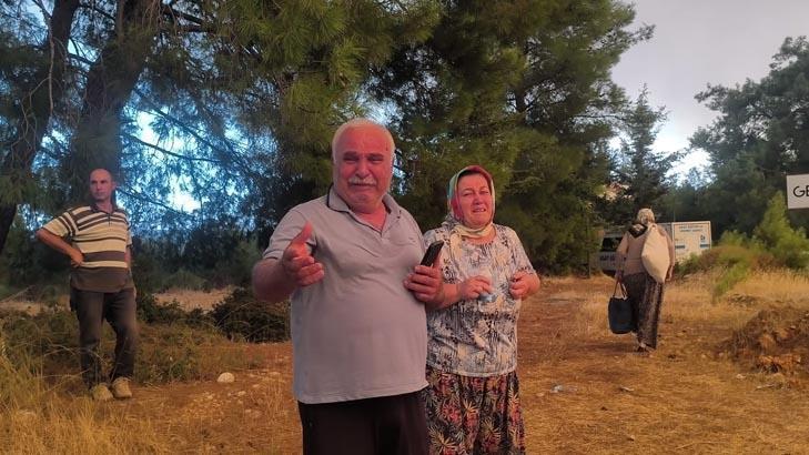 Adana ve Antalyadaki orman yangınlarından görüntüler