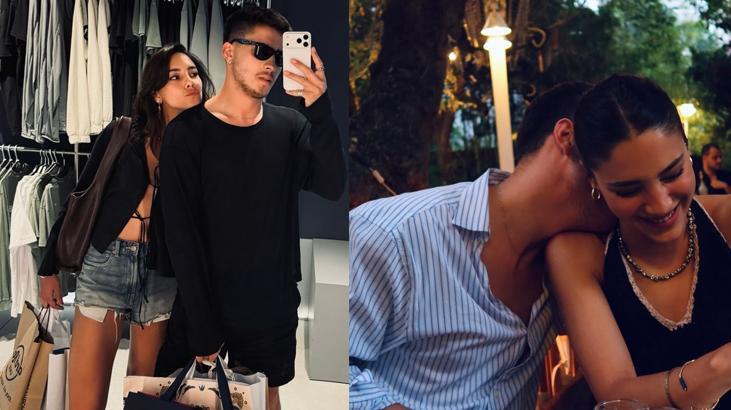 Aşk tam gaz devam ediyor Atakan Özkaya ve Dilin Döğer çiftinden romantik kareler