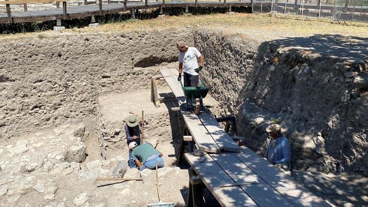 Çanakkalede heyecan veren görüntü Kazdıkça sır ortaya çıkıyor