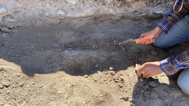 Çanakkalede heyecan veren görüntü Kazdıkça sır ortaya çıkıyor