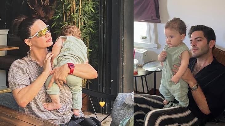 İlk kez anne olmuştu Beste Kökdemirin oğlu Güneşin son haline bakın