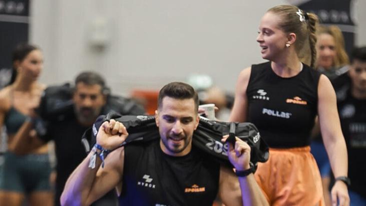 Spor salonundan çıkmıyorlar İpek Filiz Yazıcı sevgilisiyle spor yaptığı anları paylaştı