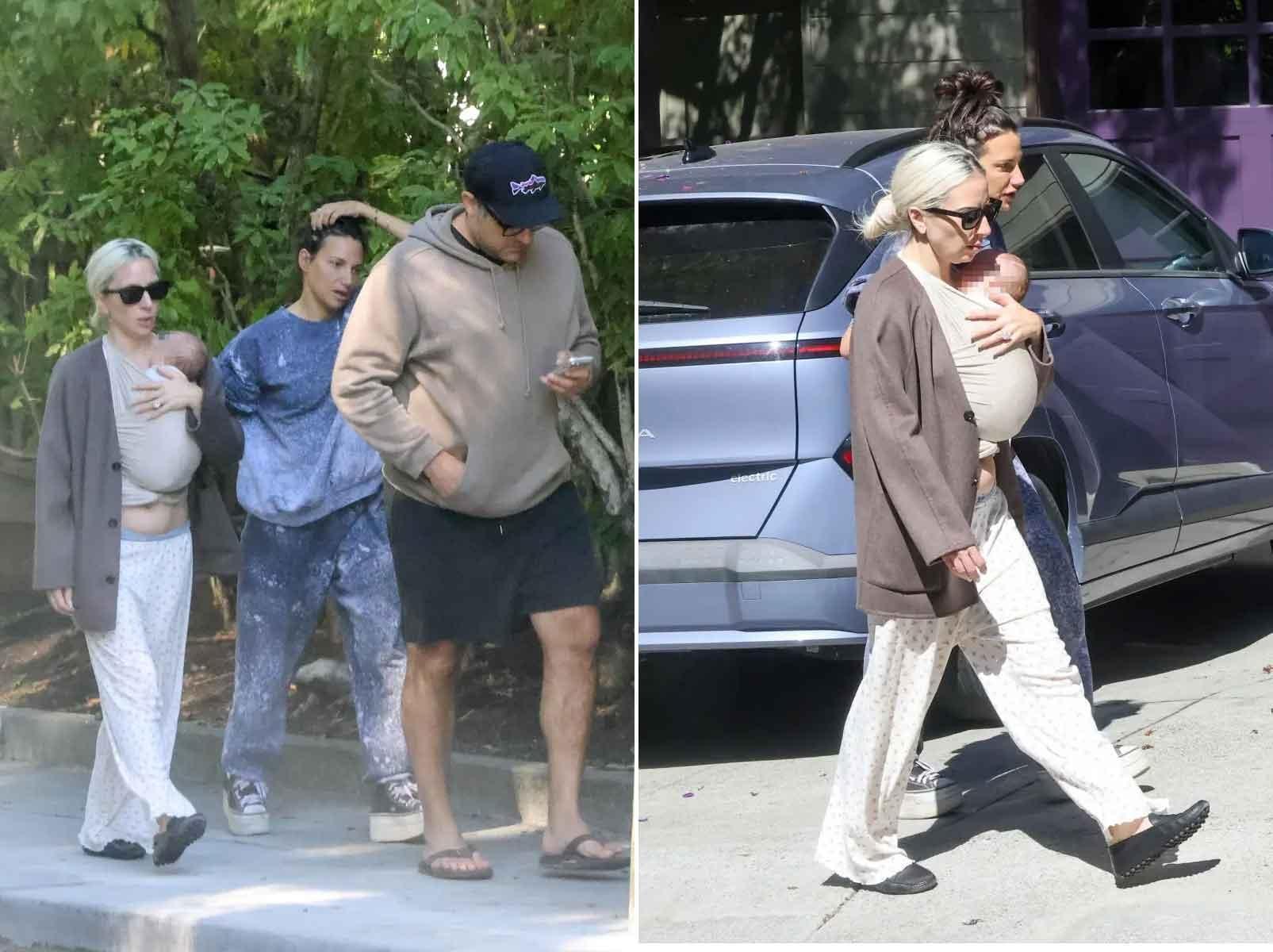 Lady Gaga anne oldu Bebeğiyle ilk kez görüntülendi
