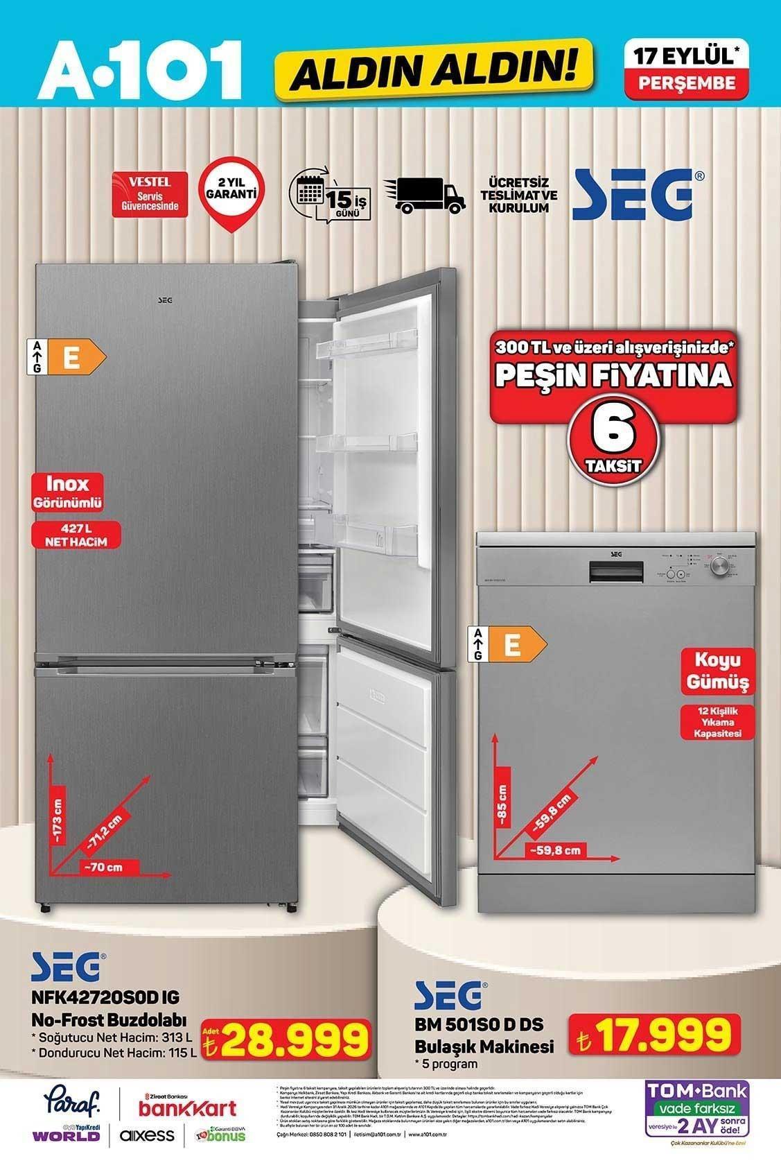 17 EYLÜL A101 ALDIN ALDIN AKTÜEL KATALOĞU