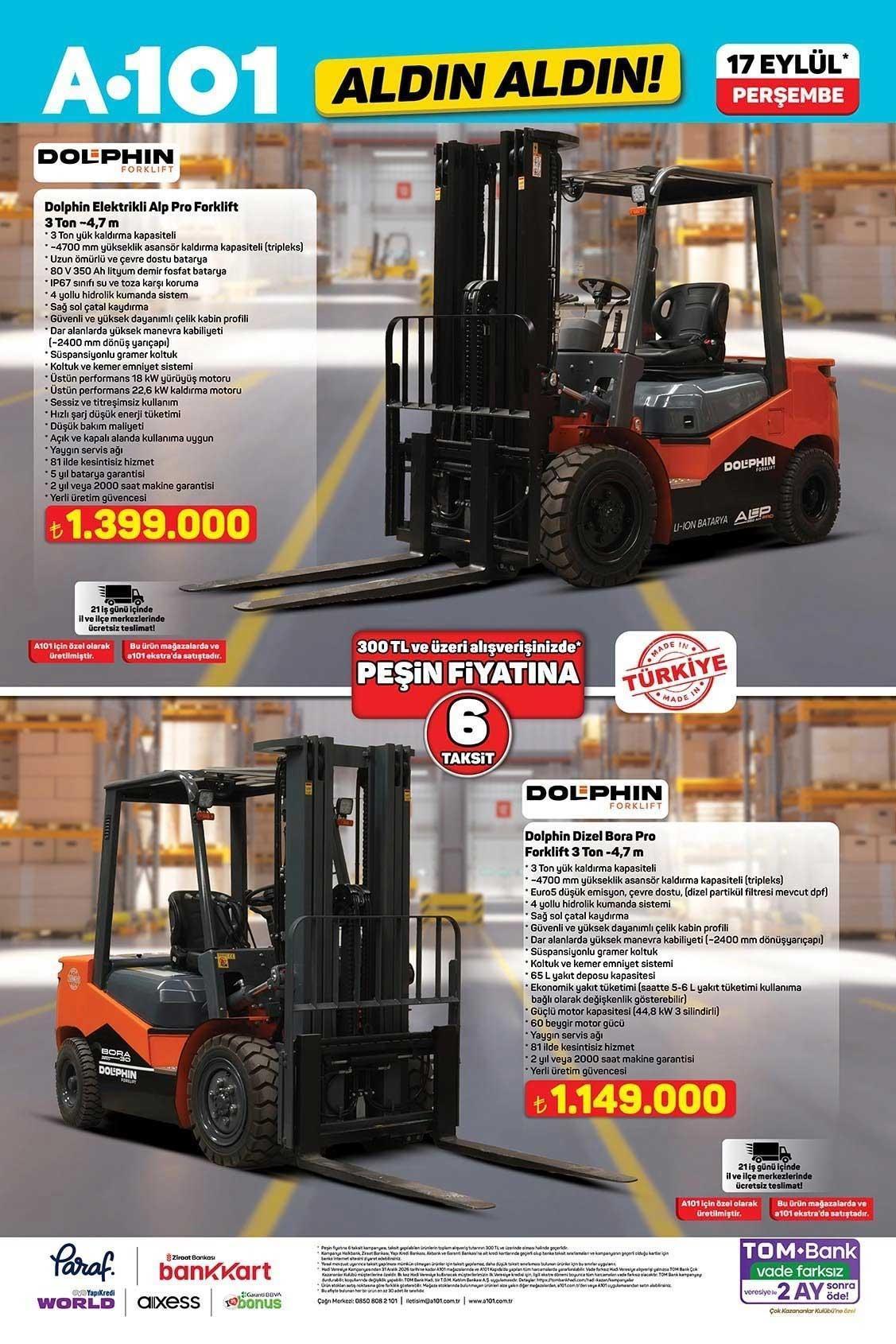 17 EYLÜL A101 ALDIN ALDIN AKTÜEL KATALOĞU