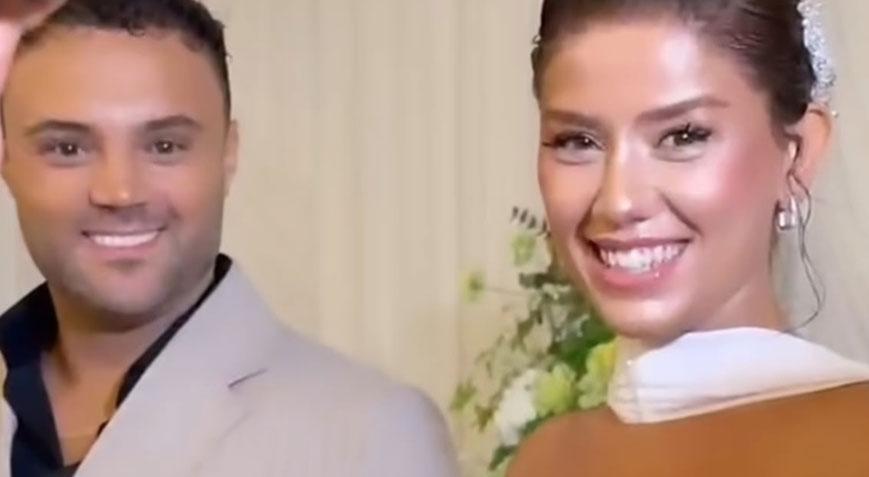 Kızılcık Şerbetinin Aylini Hamide Akkuş nişanlandı Tepsiye para yağdı