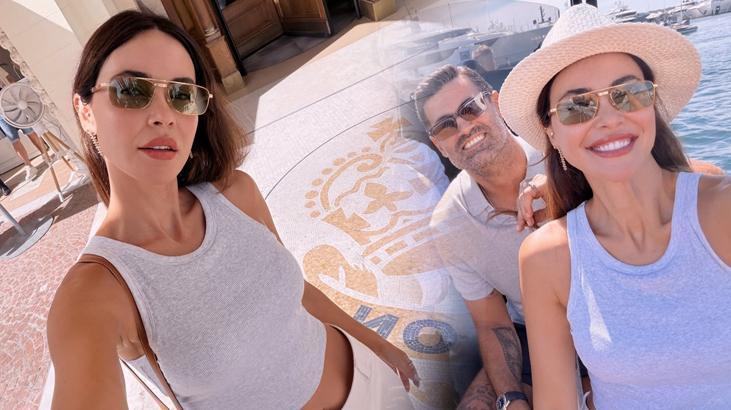 Cannesda romantik tatil Zeynep Sever Demirel ve Volkan Demirel çifti aşk tazeledi