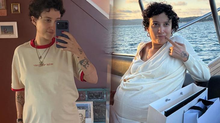 Anne olmak için gün sayıyor Melike Şahinden karnı burnunda yeni kareler