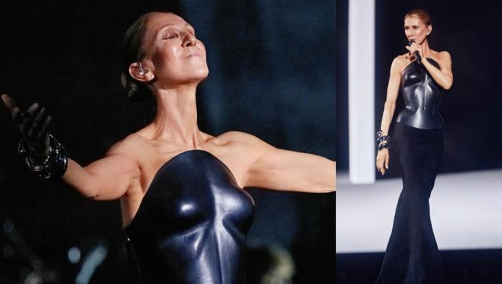 Celine Dion’dan 6 yıl sonra görkemli dönüş Pariste sahne aldı