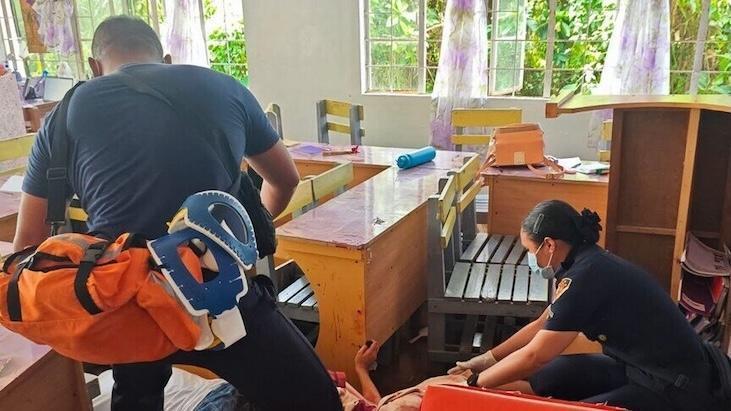 6 students killed in shooting at Philippine high school - Milliyet