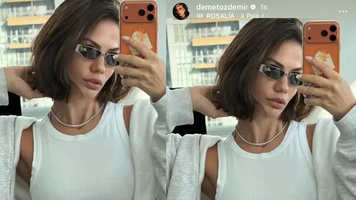İmajını değiştirmişti Saçlarını kestiren Demet Özdemir’den yeni kareler