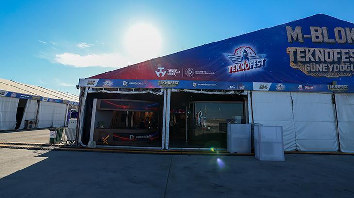 TEKNOFEST Güneydoğu’da Demirören Medya standına yoğun ilgi