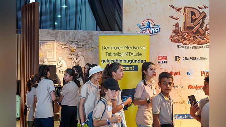 TEKNOFEST Güneydoğu’da Demirören Medya standına yoğun ilgi