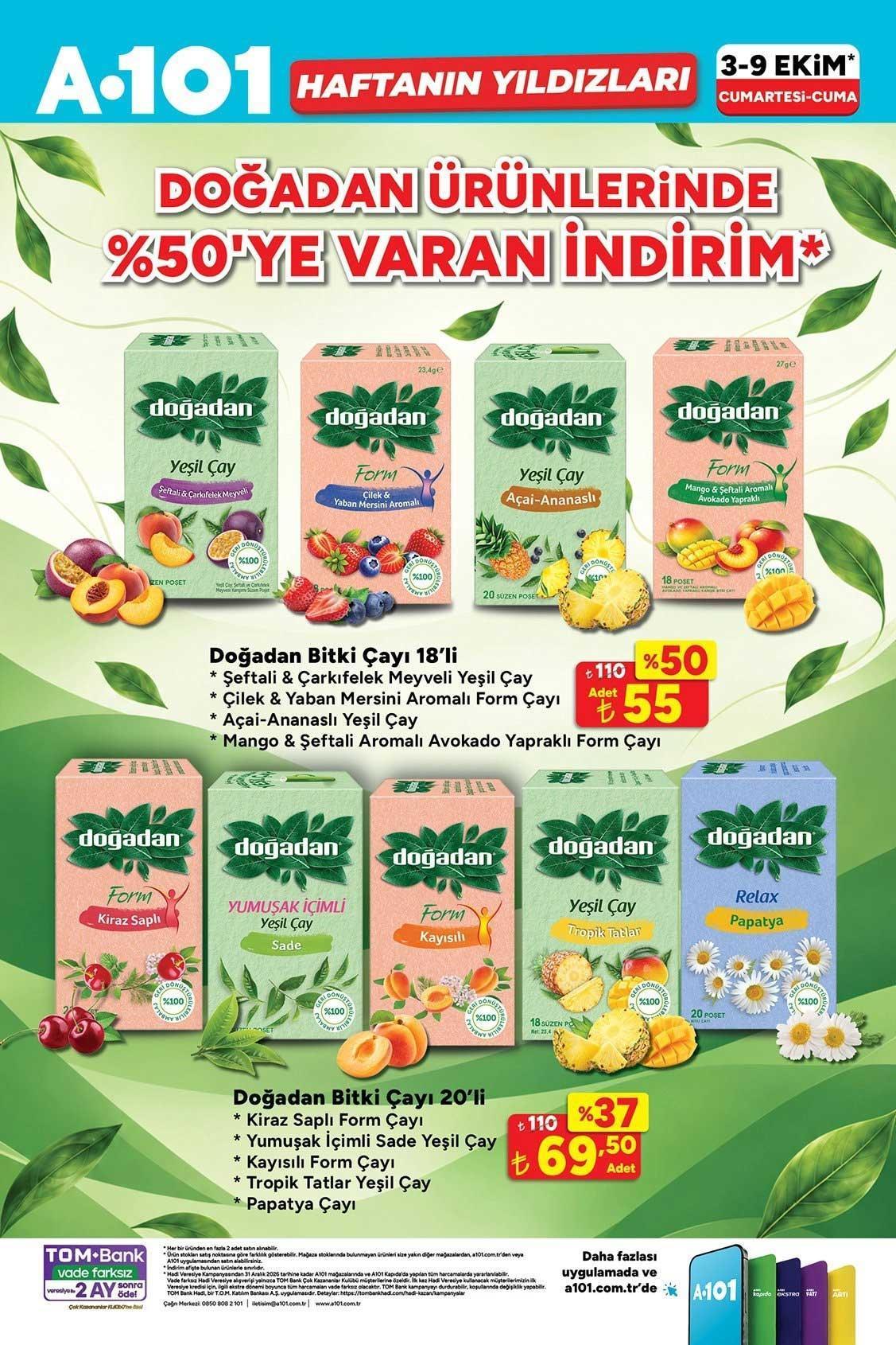 3-9 EKİM A101 HAFTANIN YILDIZLARI AKTÜEL KATALOĞU