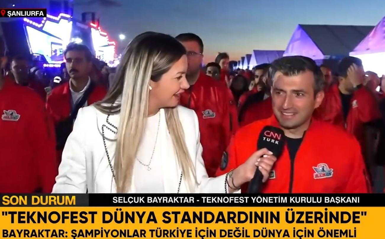 Photo: Milliyet TEKNOFEST Serves 100 Kilograms of Maraş Ice Cream in Şanlıurfa