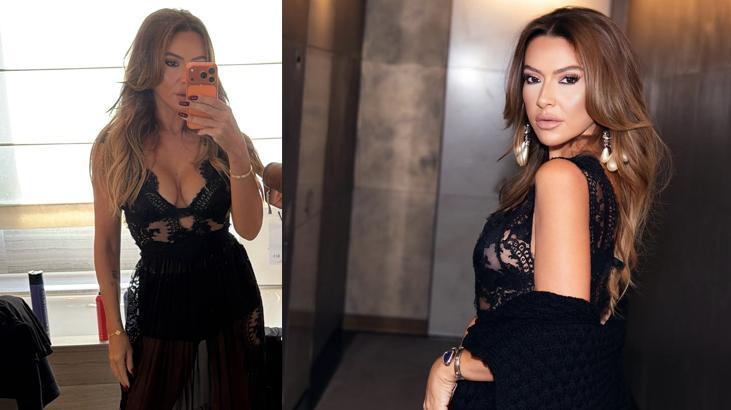 Dekolteli kıyafeti olay oldu Hadise, Milano pozlarıyla Instagramı salladı