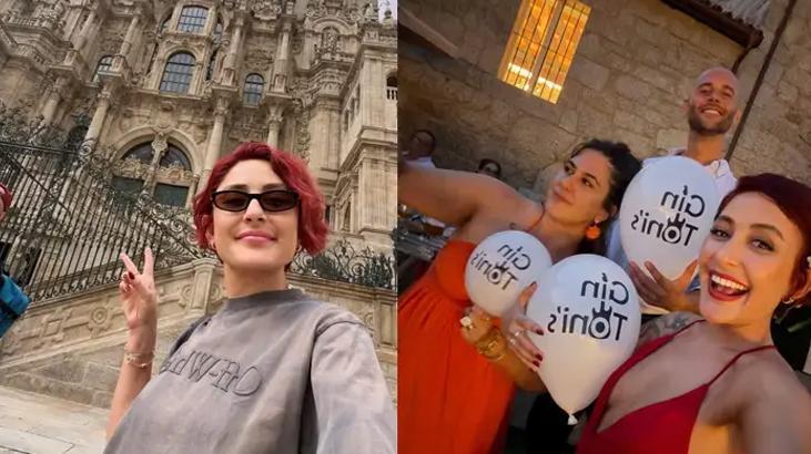 Melek Mossoya İspanyol sevgili Ünlü şarkıcı aileye girdi